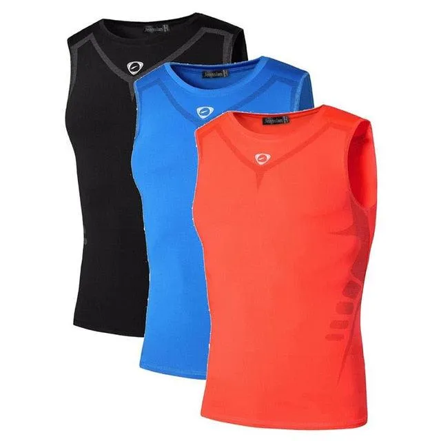 3 Pack Sport Tank Tops - Sleeveless Running Gym Workout Fitness Slim Tops (TM7)(F101)(F8)