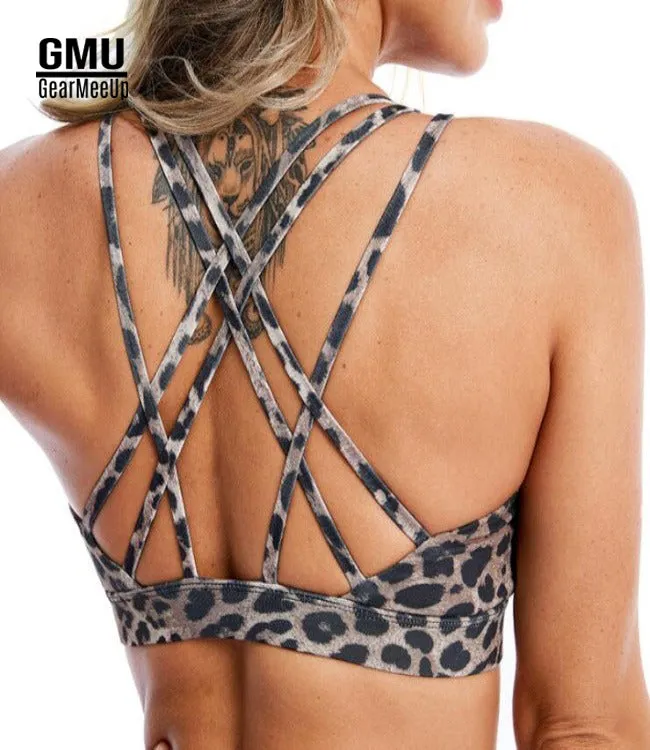 Adapt Animal Seamless Strappy Sports Bra