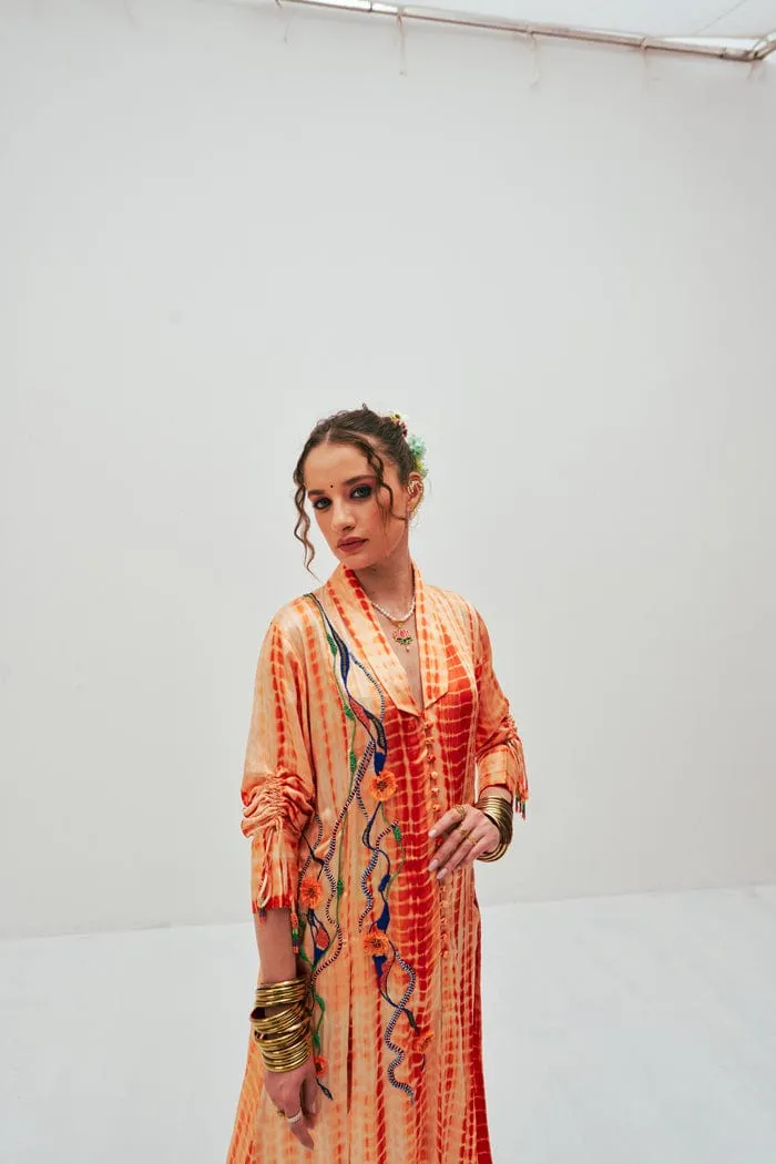 AISHA KURTI & PANTS SET