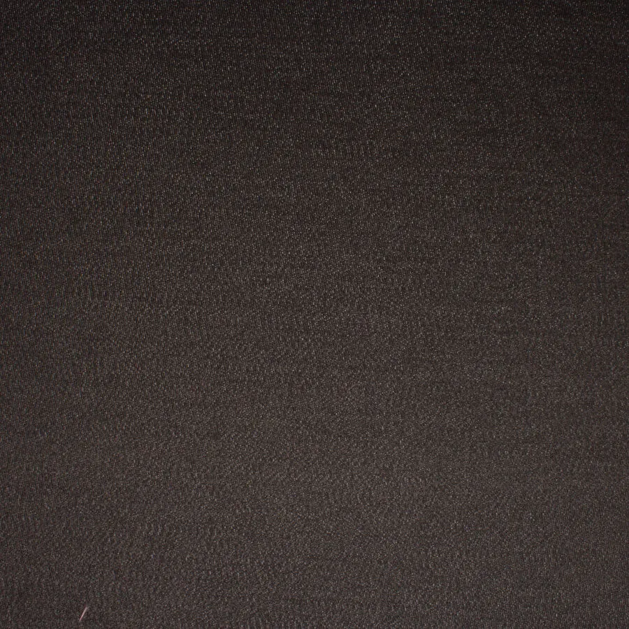 Black Metallic Wool Brocade