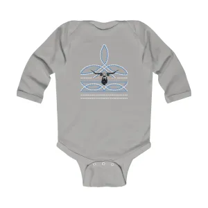 Boot Stitch Infant Long Sleeve Bodysuit