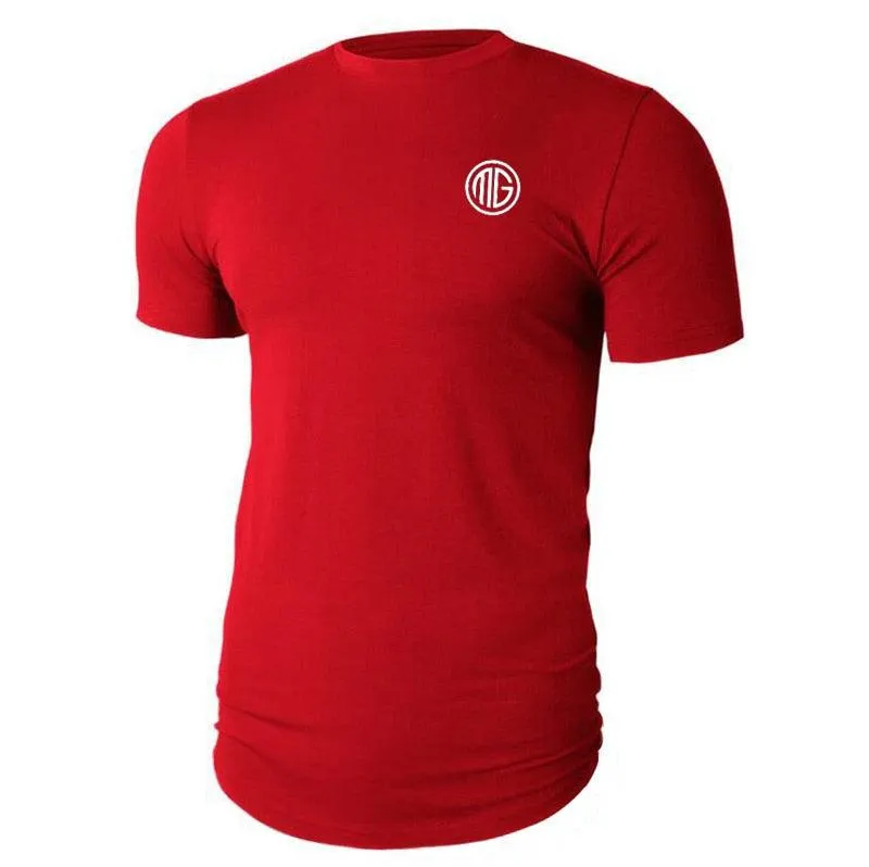 Classic Slim T Shirt -Men Gyms T-Shirts Bodybuilding Tops Fitness Clothing O-Neck Short Sleeve T Shirt (TM8)(1U8)(TM7)(1U101)(1U100)