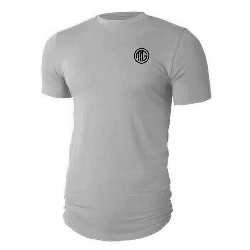 Classic Slim T Shirt -Men Gyms T-Shirts Bodybuilding Tops Fitness Clothing O-Neck Short Sleeve T Shirt (TM8)(1U8)(TM7)(1U101)(1U100)