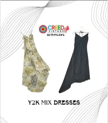 CR1610 Y2K Mix Dresses -  15 Pcs