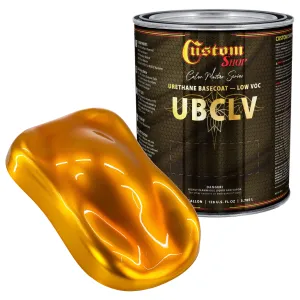 Custom Shop UCB Urethane Ultra Candy Basecoat - Gold Candy Basecoat- Gallon