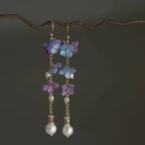 Dangle Earrings: Iridescent