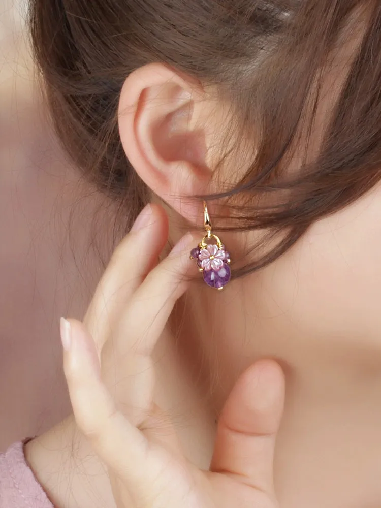 Dangle Earrings: Sakura Dream