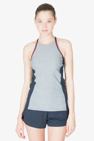 DASH TANK TOP - GREY MARL