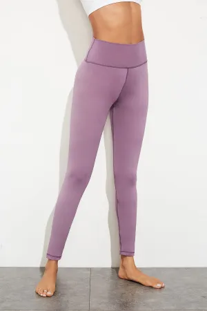 Exposed Seam High Waist Yoga Leggings (TBL) T