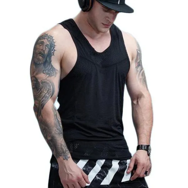 Extreme Racer Low Cut Arm Hole Sleeveless Shirt