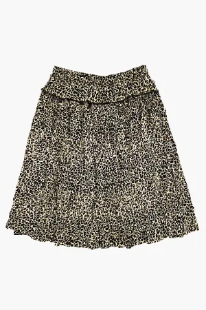 Girls Skirt MarMar Copenhagen Leo Sylvia - Brown Leopard