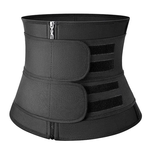 Gorgeous 3 Belts Waist Trainer Corset Women Body Shaper Neoprene Sweat Slimming Belt Sheath Reducing Curve Waist Shapers Workout Trimmer(FH)(FHW1)(1U31)(1U24)