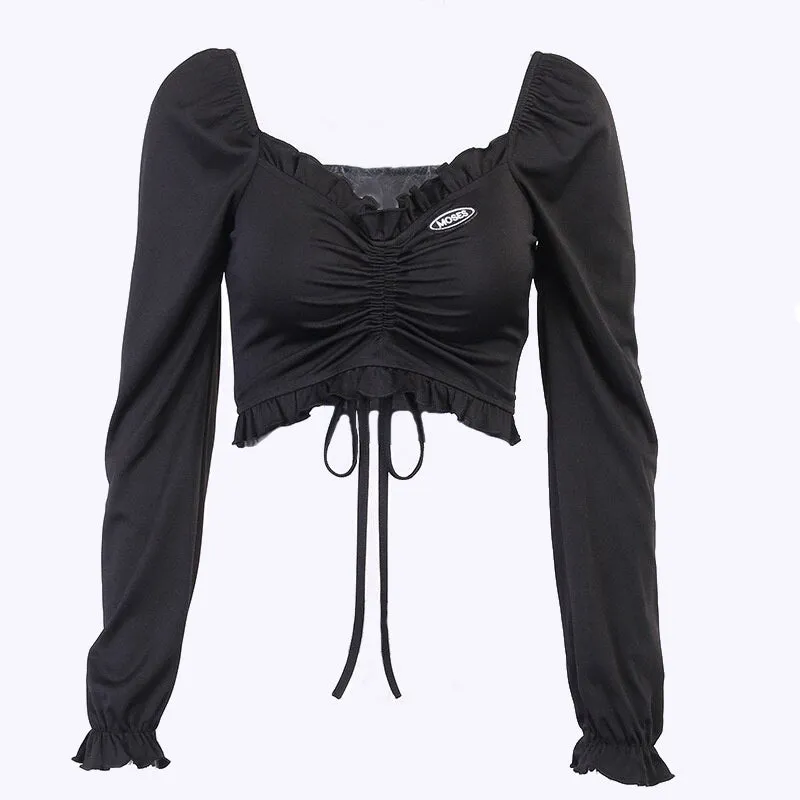 Gothic Black Long Sleeve