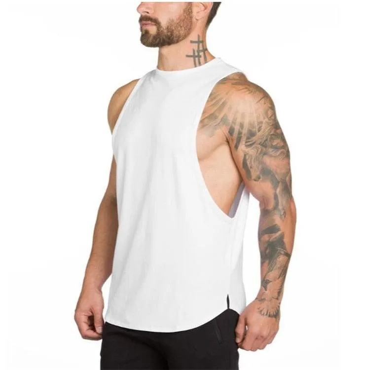 Great Stringer Clothing Bodybuilding Tank Top - Men's Fitness Singlet Sleeveless Shirt (TM7)