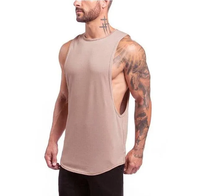 Great Stringer Clothing Bodybuilding Tank Top - Men's Fitness Singlet Sleeveless Shirt (TM7)