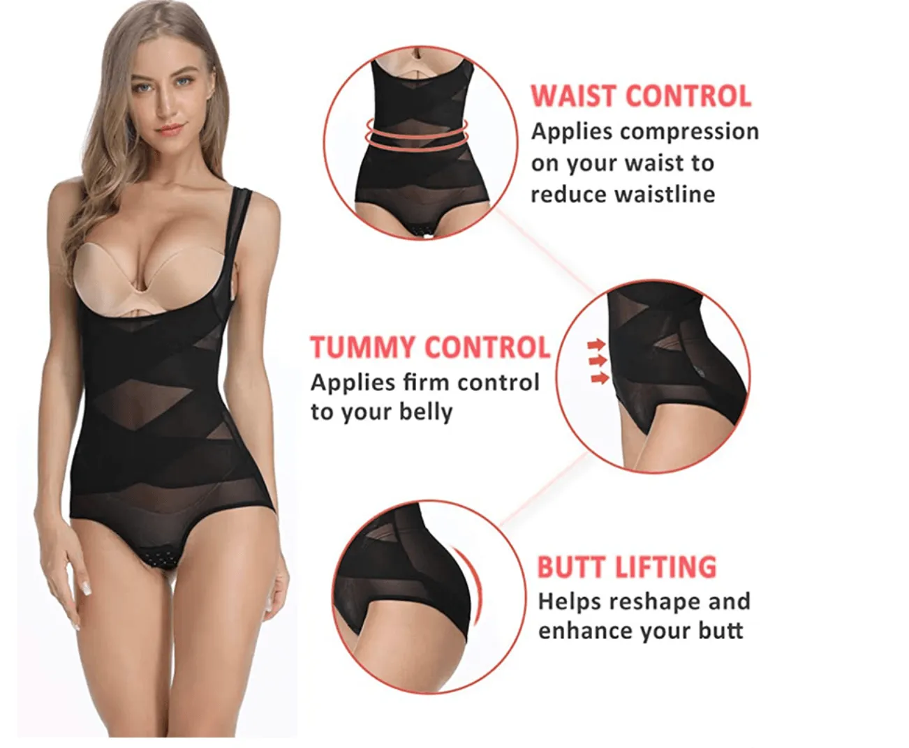 Great women Body shaper Slimming underwear - waist shaper slimming pants - trainer tummy Control underwear butt lifter (FHW1)