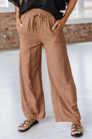 Heidi Drawstring Wide Leg Pant | S-XL | PRE ORDER