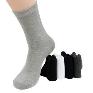 High Quality Men's Business Cotton Socks For Man Brand Autumn Winter Black Socks Male White Casual Socks 12pcs=6pairs/lot