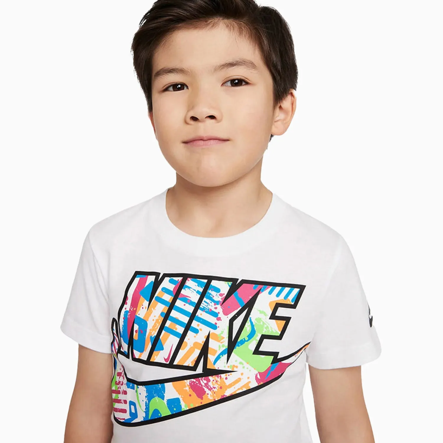 Kid's Sportswear Graphic T Shirt And Shorts Outfit