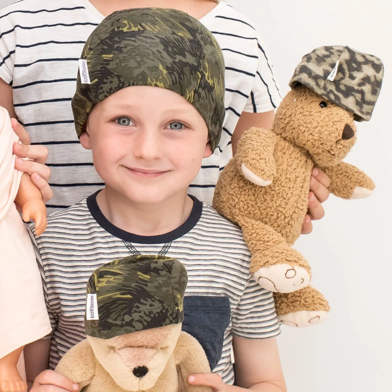 Liberty Boy Camouflage Bold Beanies Hat Khaki