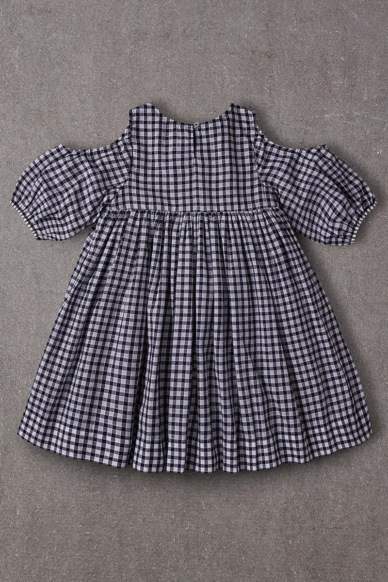 Nellystella Vanessa Girls Dress - Blue Gingham