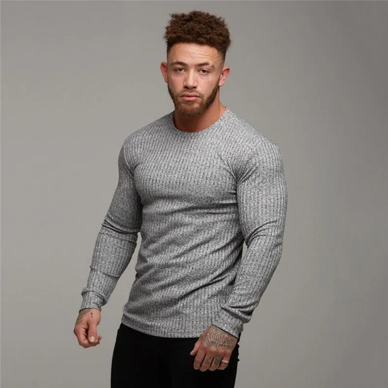 New Fashion Men's Hooded T-shirt - Slim Fit Sweaters Knittwear Mens Long Sleeve Pullovers  (TM5)(CC1)(1U100)(TM7)(1U101)(1U100)