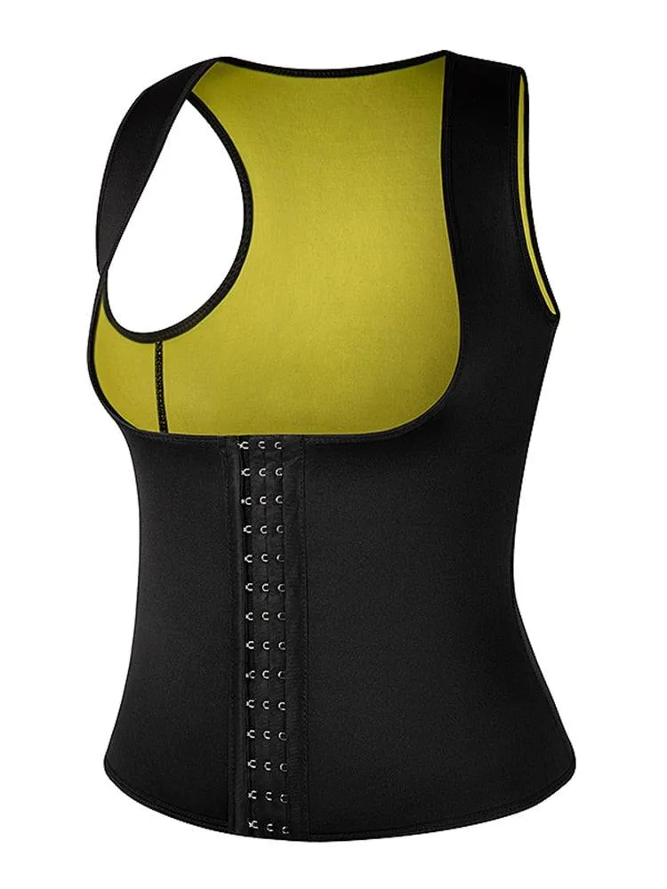 New Slim Women Neoprene Sweat Waist Trainer Corset -Trimmer Vest - Weight Loss - Sauna Tank Top Shaper Slimmer Fajas Shapewear Corset (FH)(FHW1)(1U31)(1U24)