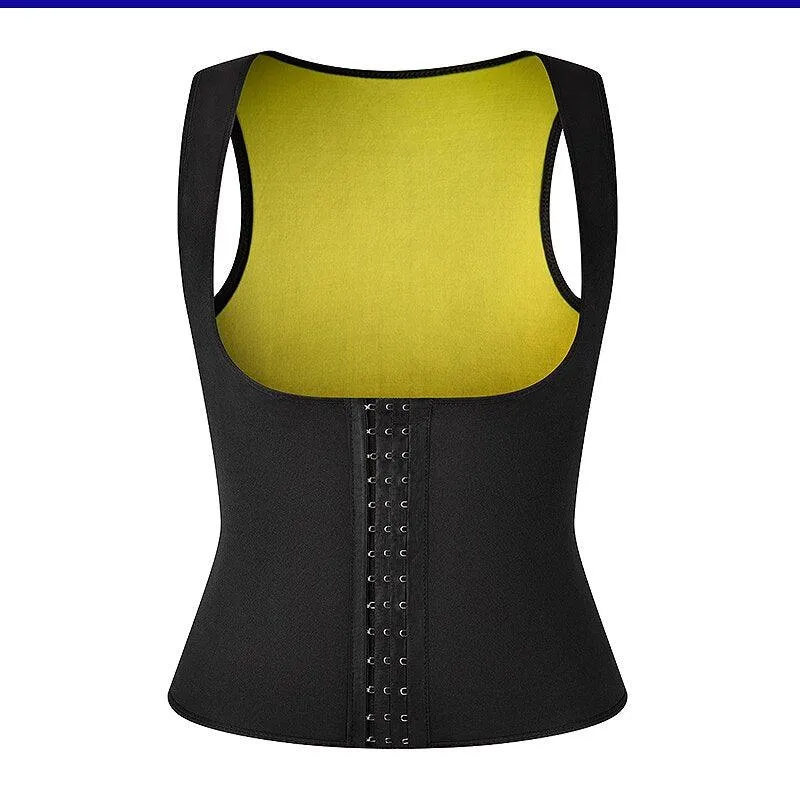 New Slim Women Neoprene Sweat Waist Trainer Corset -Trimmer Vest - Weight Loss - Sauna Tank Top Shaper Slimmer Fajas Shapewear Corset (FH)(FHW1)(1U31)(1U24)