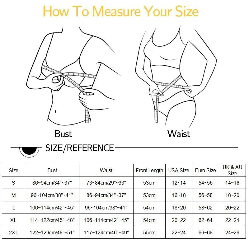 New Slim Women Neoprene Sweat Waist Trainer Corset -Trimmer Vest - Weight Loss - Sauna Tank Top Shaper Slimmer Fajas Shapewear Corset (FH)(FHW1)(1U31)(1U24)