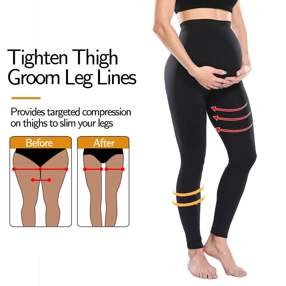 Nice Maternity Leggings - High Waist Belly Support - Leggings for Pregnant Women - Pregnancy Skinny Pants Body Shaping Postpartum Trousers (D6)(2Z7)(F6)(1U4)(7Z2)