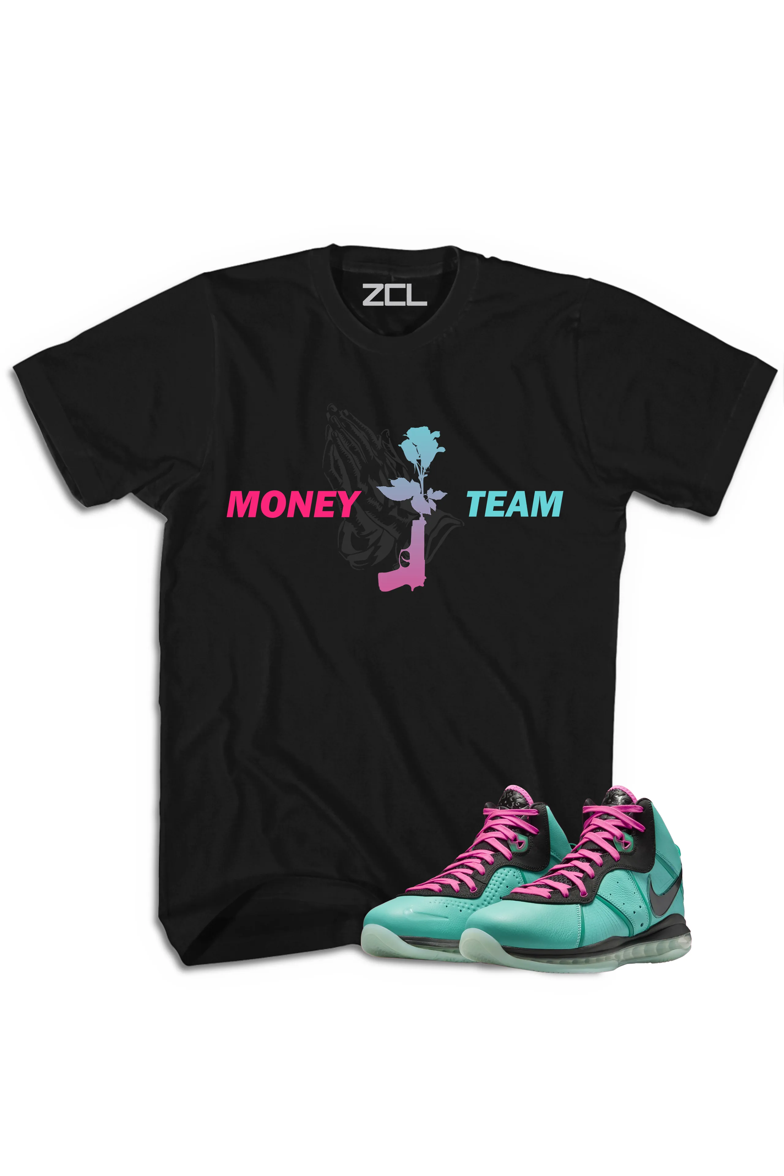 Nike Lebron 8 "Money Team" Tee South Beach 2021