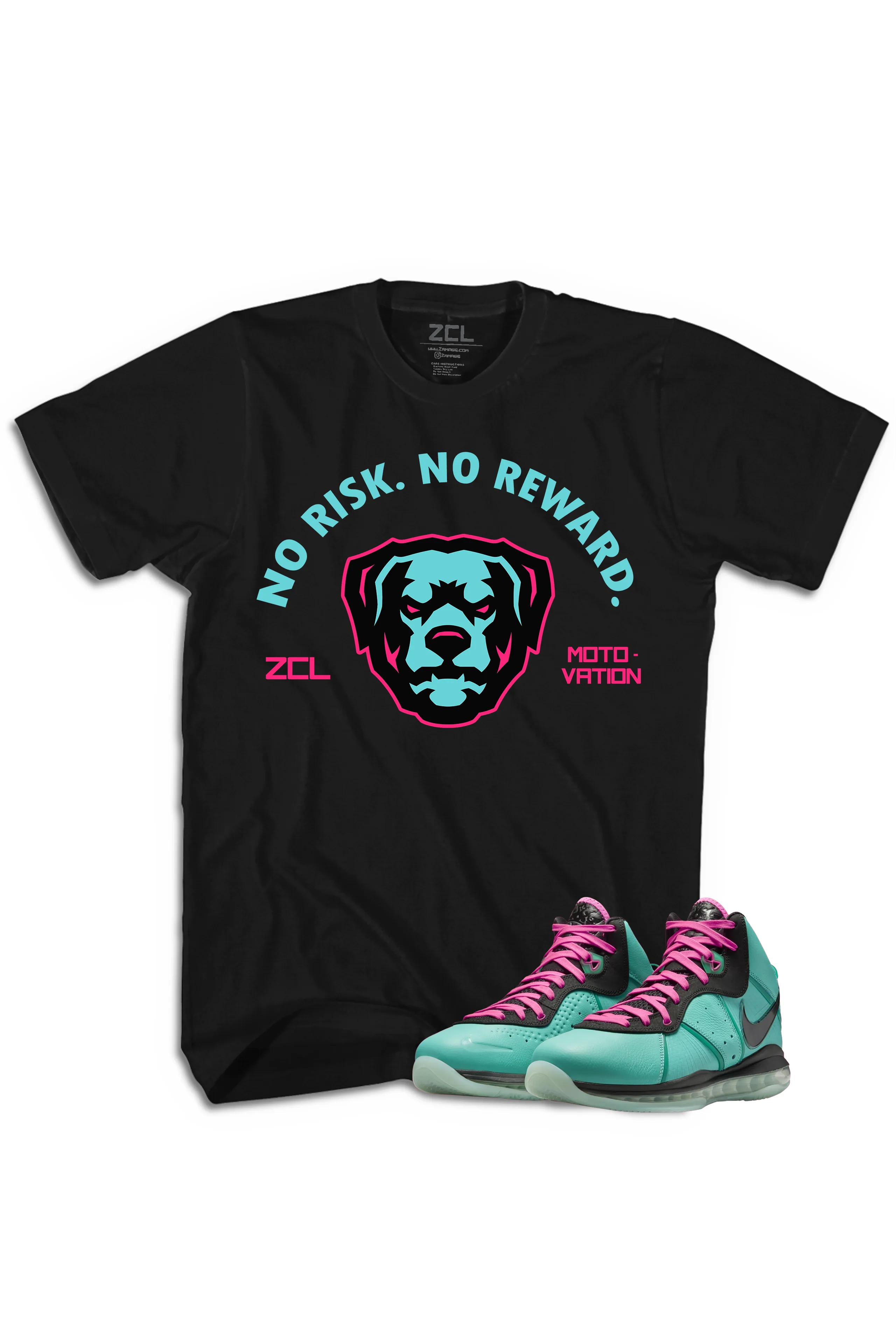 Nike Lebron 8 "No Risk No Reward" Tee South Beach 2021