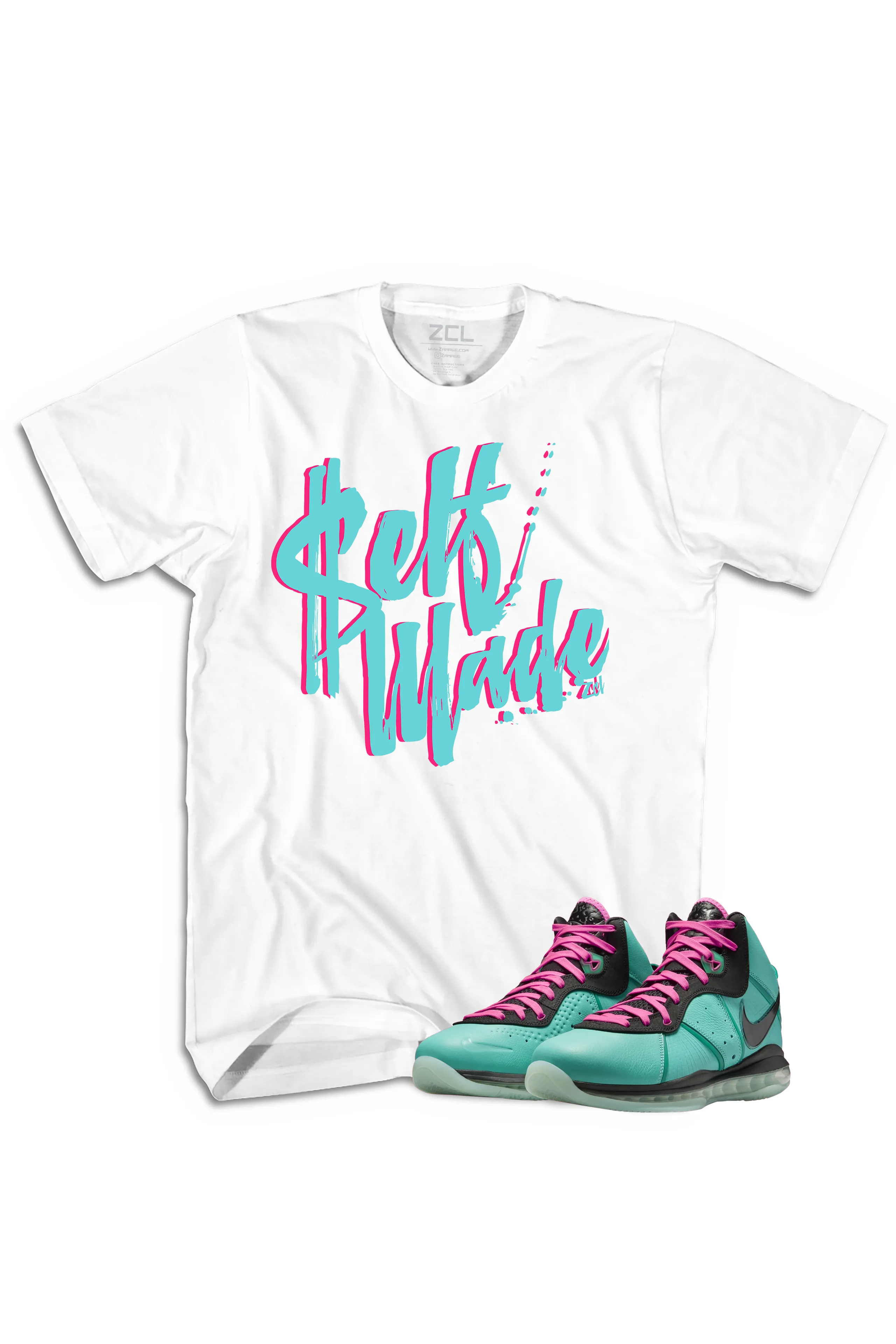 Nike Lebron 8 "Self Made" Tee South Beach 2021