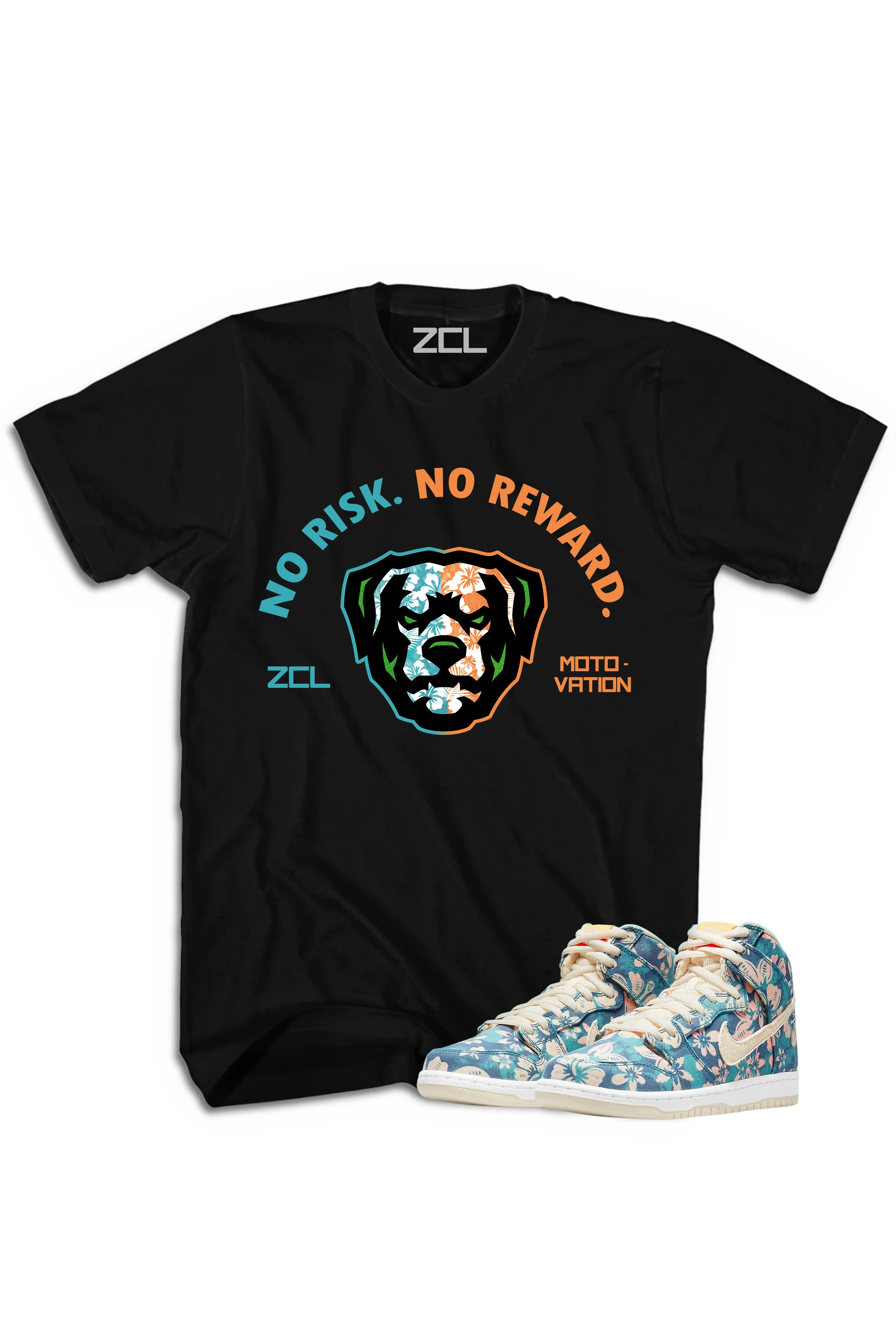 Nike SB Dunk High "No Risk No Reward" Tee (Hawaii)