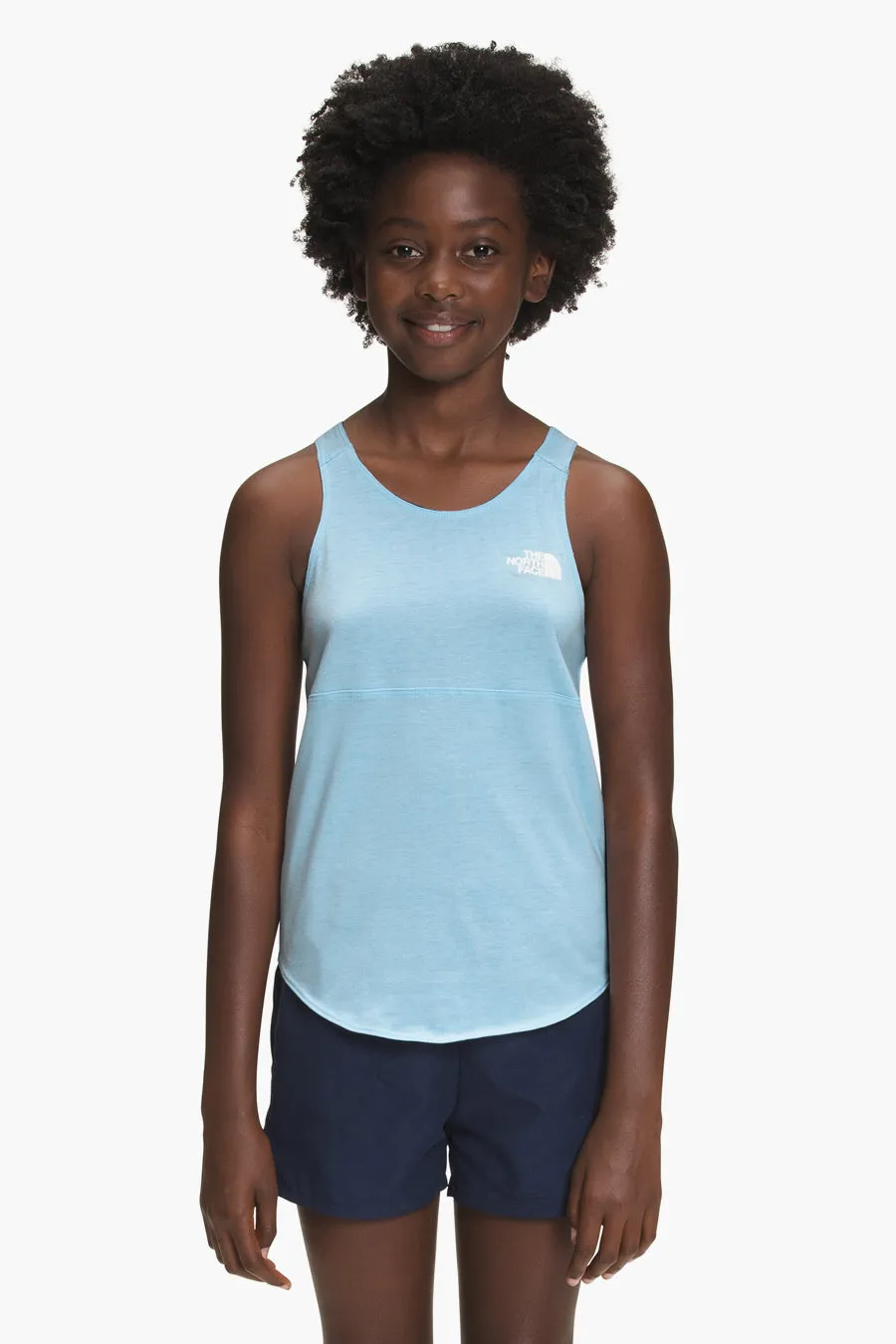 North Face Never Stop Kids Tank - Blue