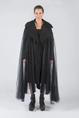 PILLBOX TULLE - Coat