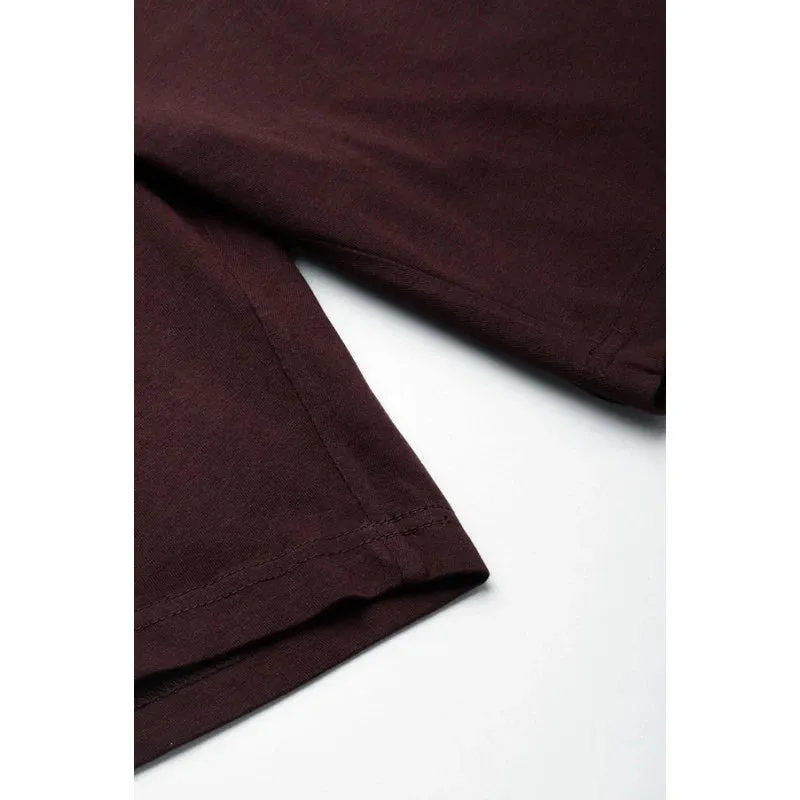 Red Tape Men Maroon Activewear Shorts