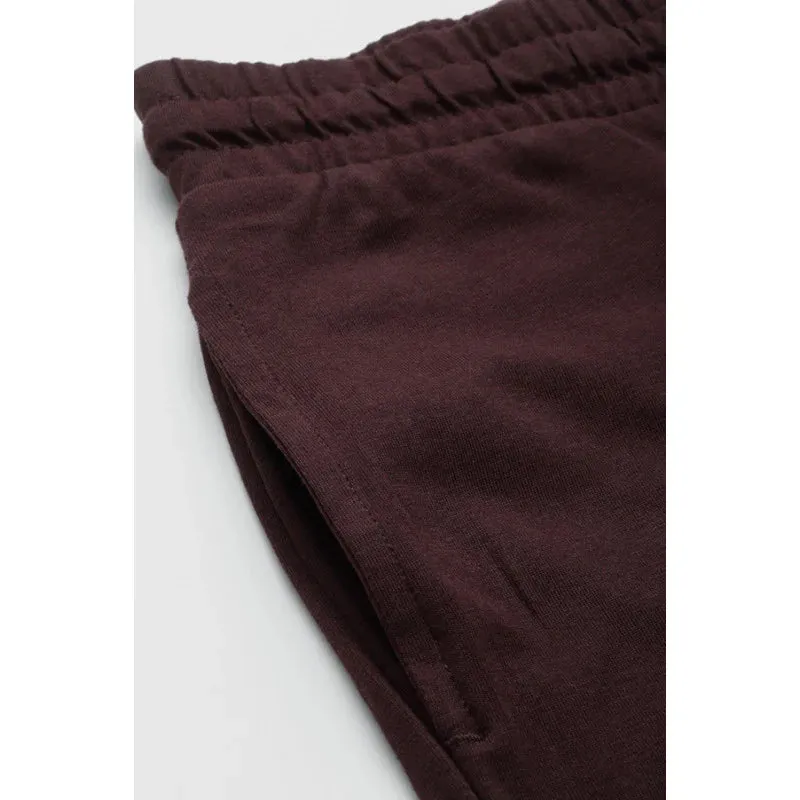 Red Tape Men Maroon Activewear Shorts