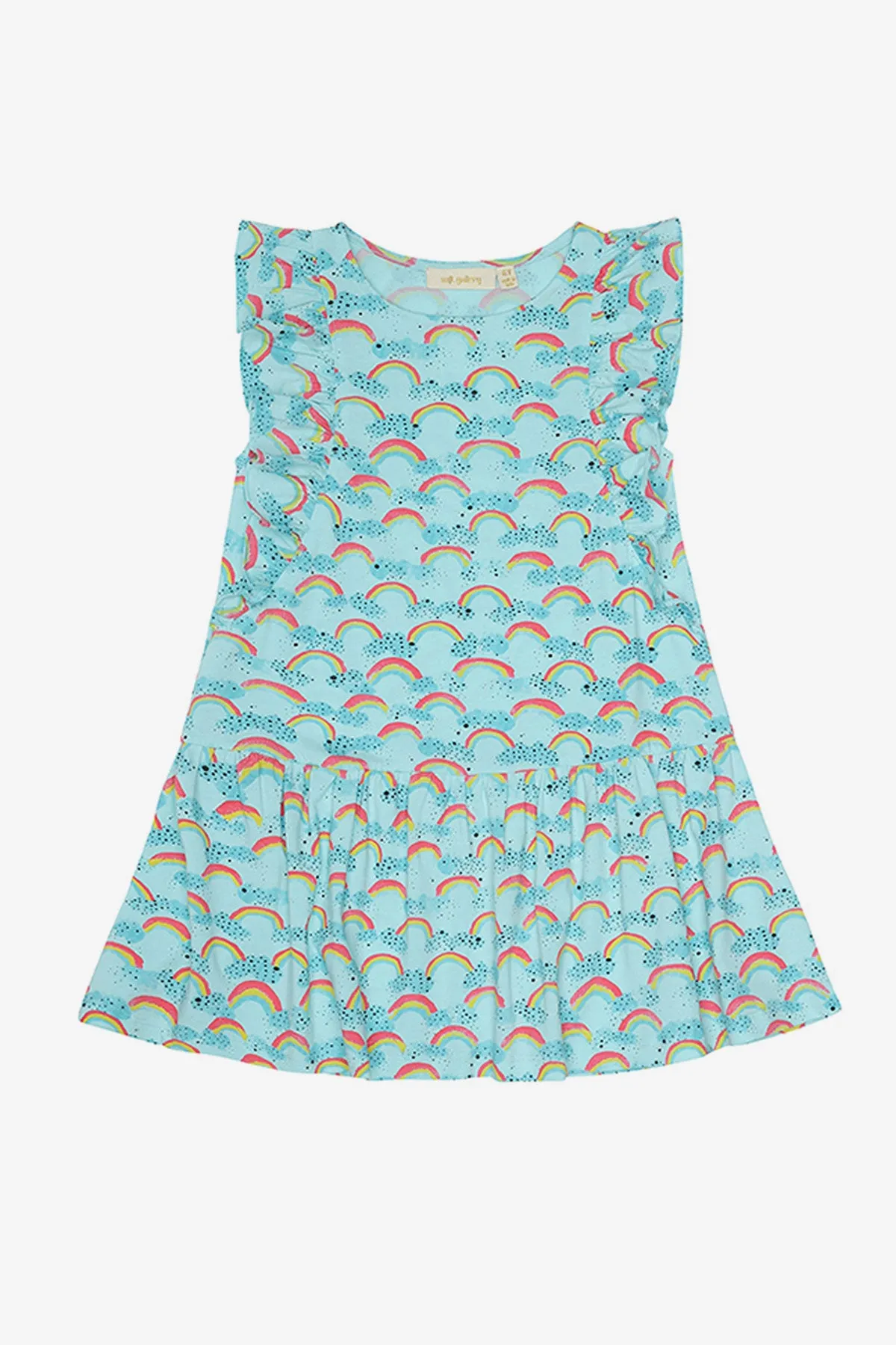 Soft Gallery Alberte Rainbow Girls Dress