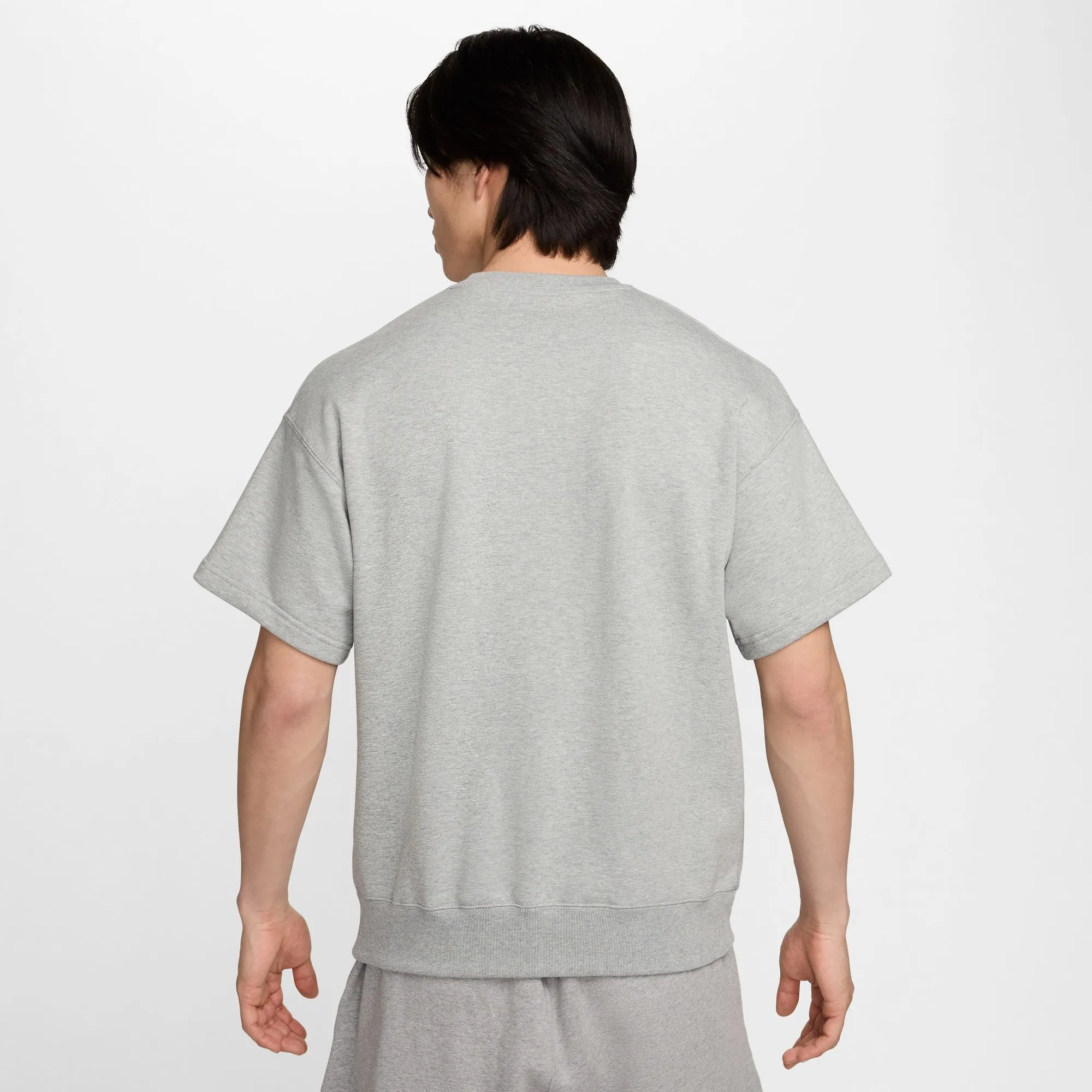 Solo Swoosh Short-Sleeve French Terry Top