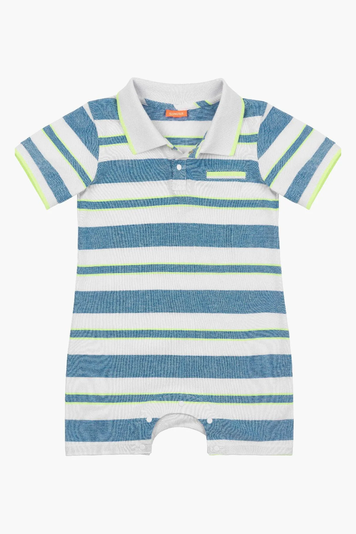 Sunuva Blue Stripe Baby Boys Onesie