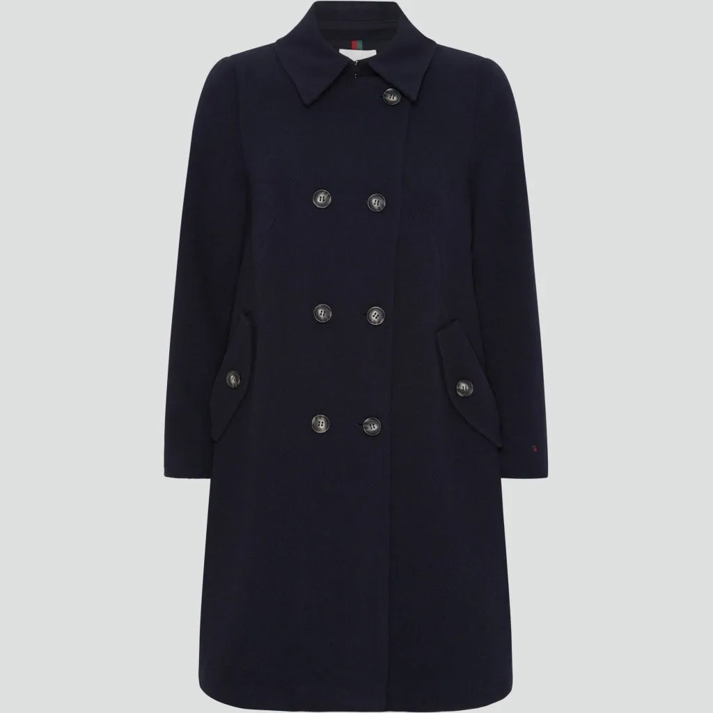 Sylva Coat - Dark Navy