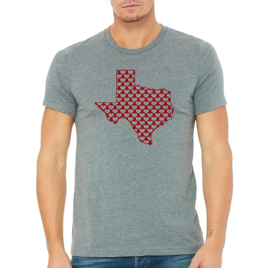 Texas hearts- men's