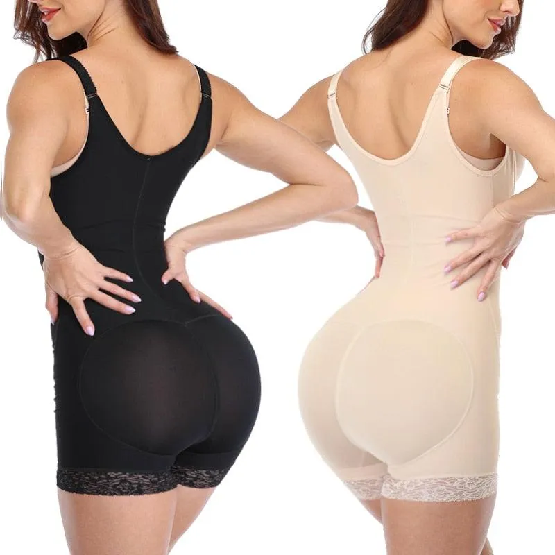 Trending Fajas Latex Body Shaper -  Surgery Girdle Slimming Under-bust Corset  Butt Lifter (FHW1)