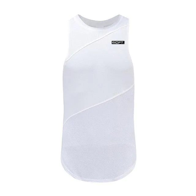 Trending Fitness Men's Gym Hooded Tank Top Vest - Stringer Sportswear Cotton Sleeveless (TM7)