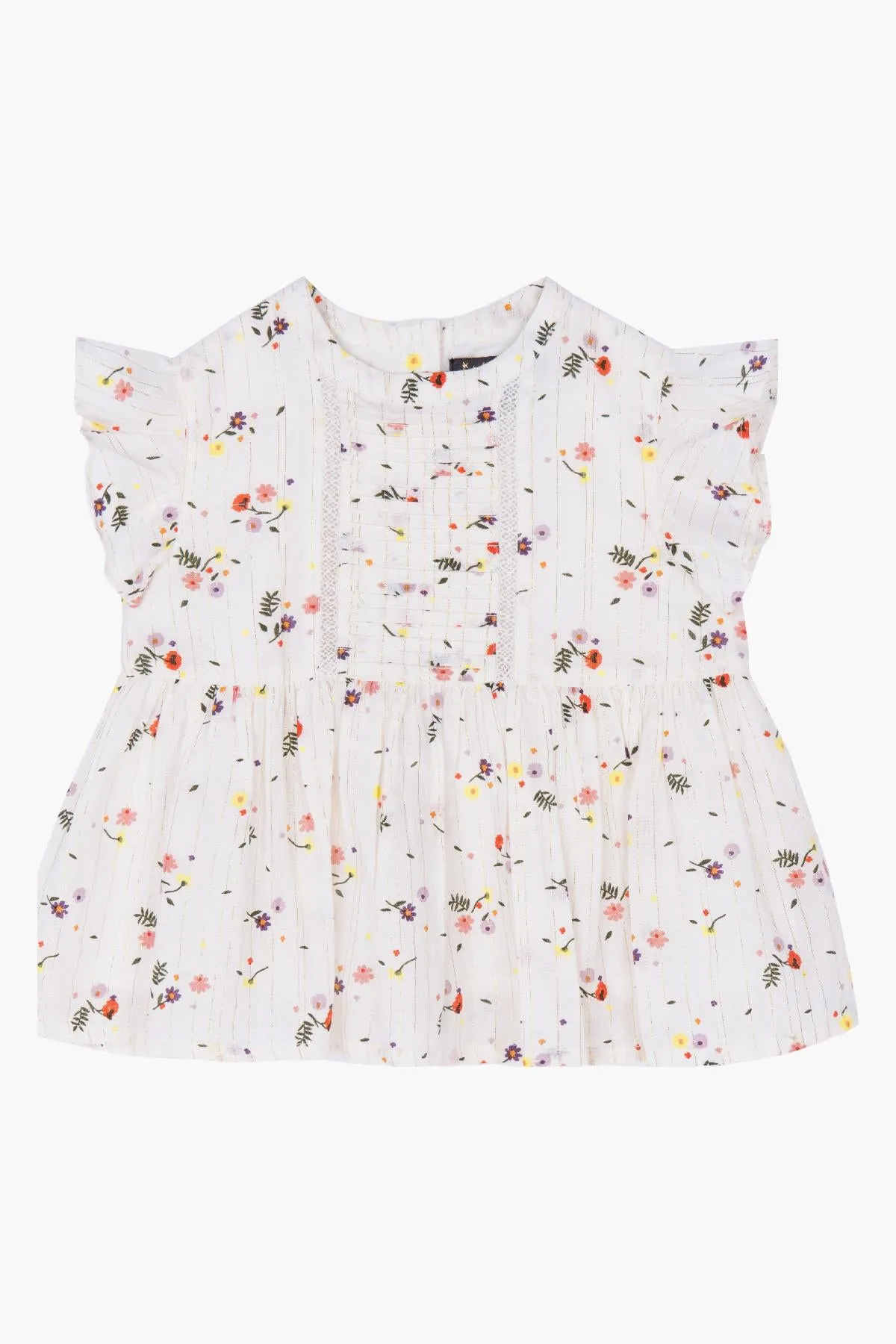 Velveteen Marigold Baby Girls Set - Floral