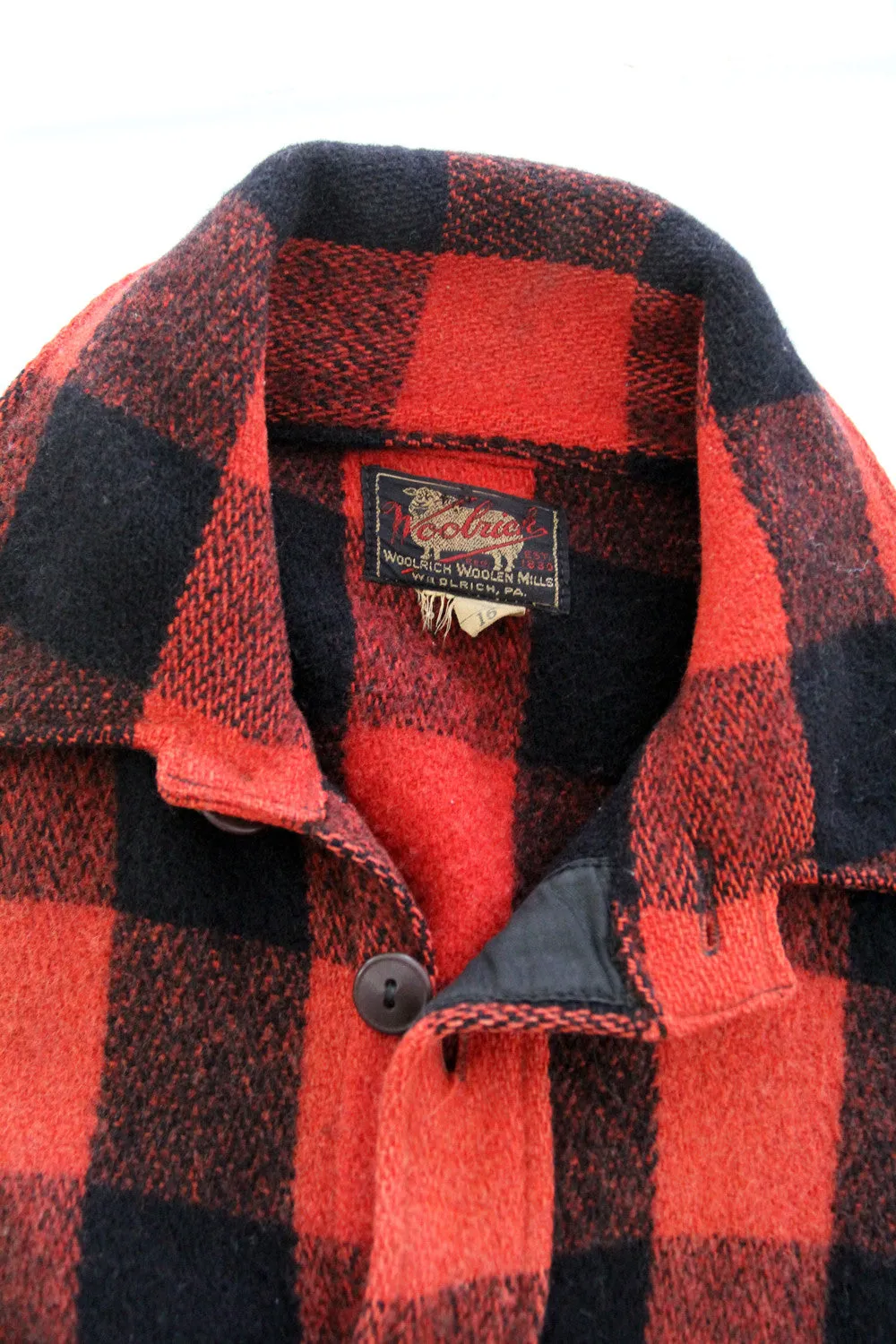 vintage 40s Woolrich shirt